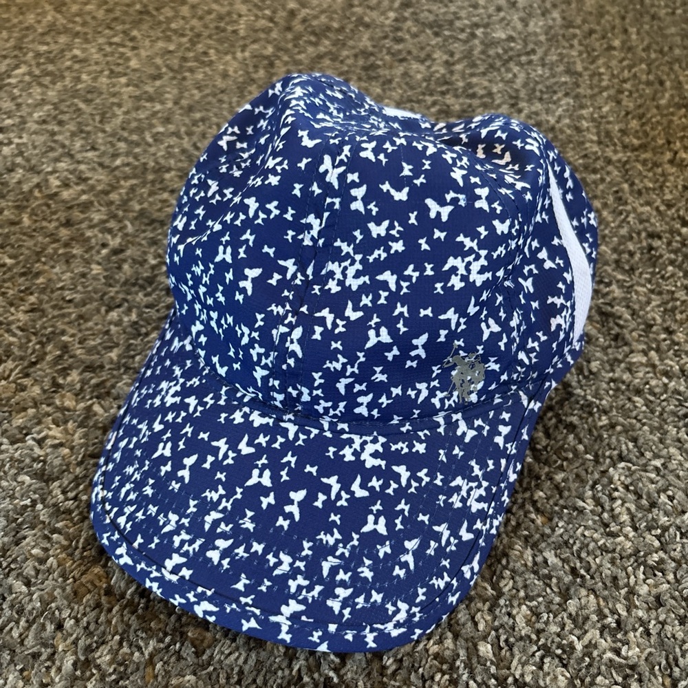 U.S. Polo Assn. Navy and White Butterfly Cap